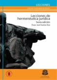 Lecciones de hermenéutica jurídica