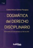 Dogmática del derecho disciplinario de acuerdo con la actualizada ley 1952 de 2019