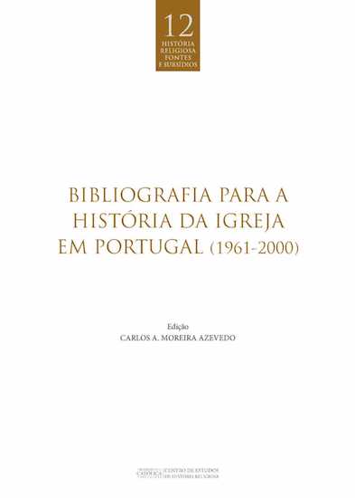 Bibliografia para a história da Igreja em Portugal (1961-2000)